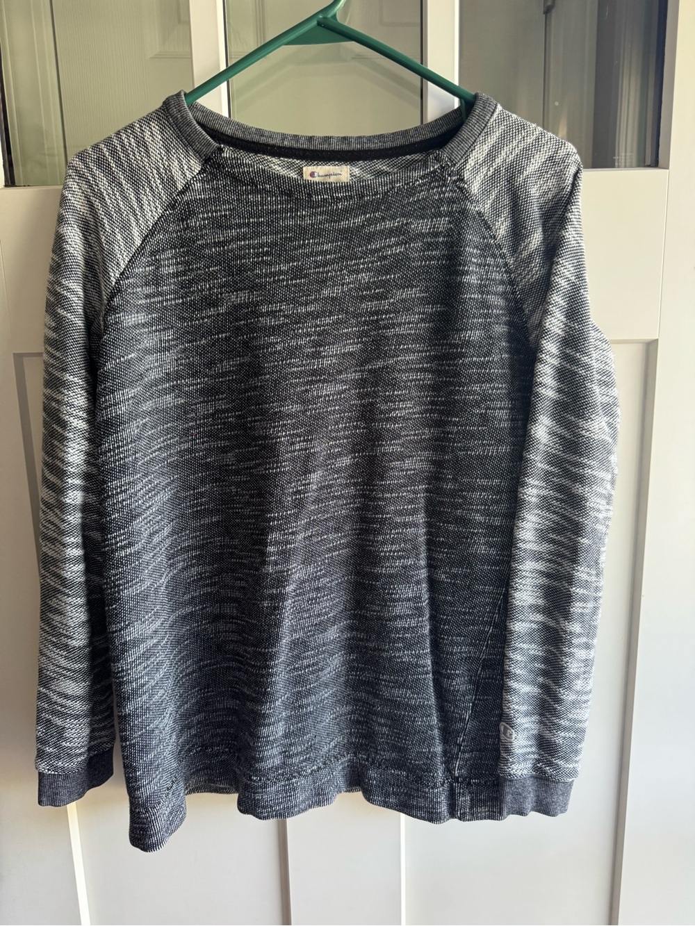 Vintage Champaign Heathered Gray Crewneck S